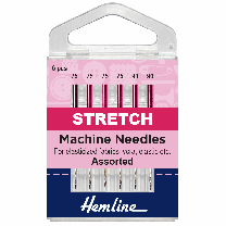Hemline Sewing Machine Needles - Stretch Assorted