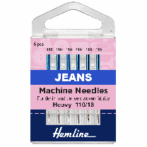 Hemline Sewing Machine Needles - Jeans Heavy