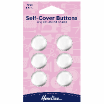 Self-Cover Buttons - Metal Top - 19mm