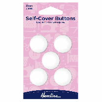 Self-Cover Buttons - Nylon - 22mm