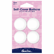 Self-Cover Buttons - Nylon - 29mm