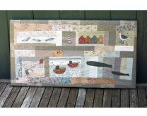 Janet Clare - Patchwork Quilt Paper Pattern - Down Beside the Seaside
