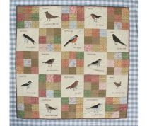 Janet Clare - Patchwork Quilt Paper Pattern - Small Brown British Birds
