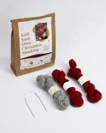 Rowan Knitted Stocking Kit - Dee Hardwicke - Christmas Reindeer