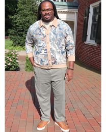 KnowMe by Mimi G Sewing Pattern - ME2009 - Men's Knit Button-Up Top & Pants by Julian Creates