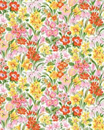 Liberty Lasenby Cotton Fabric - London Parks - Kew Blooms C