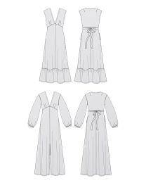 Liberty - Paper Sewing Pattern - Beatrix Maxi Dress