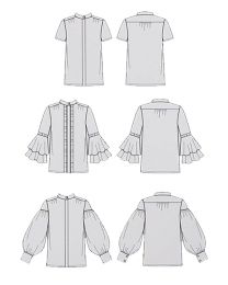 Liberty - Paper Sewing Pattern - Thea Boho Sleeve Shirt