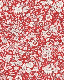 Liberty Patchwork Cotton Fabric - Flower Show Midsummer - Emily Silhouette