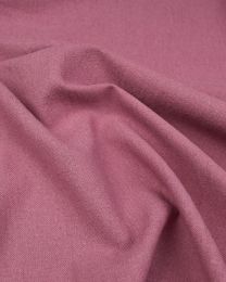 Linen & Cotton Blend Fabric - Dewberry
