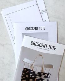 Noodlehead Sewing Pattern - Crescent Tote Bag