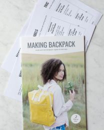 Noodlehead Sewing Pattern - Making Backpack
