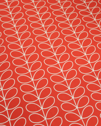 Home Furnishing Fabric - Orla Kiely - Linear Stem Tomato