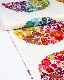 Patchwork Cotton Fabric - Alison Glass - Ex Libris - Art Theory Panel