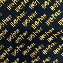 Patchwork Cotton Fabric - Harry Potter™ - Harry Potter Logo