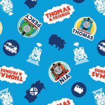 Patchwork Cotton Fabric - Thomas & Friends™ - Icons