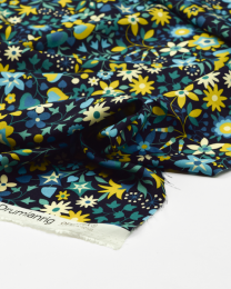 Rayon Challis Fabric - Tapestry - Secret Garden
