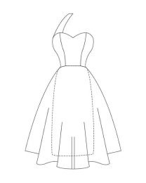 Sew La Di Da - Paper Sewing Pattern - Audrey Dress