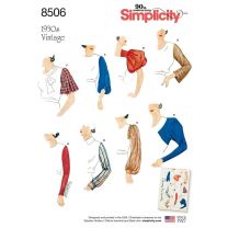Simplicity Sewing Pattern 8506 - Vintage Sleeve Set