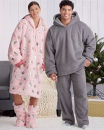 Simplicity Sewing Pattern 9456 - Oversized Hoodie, Bottoms & Booties