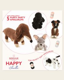 Sirdar Happy Chenille Pattern Book 7 - Puppy Party