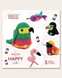 Sirdar Happy Cotton Pattern Book 13 - Birds of Paradise