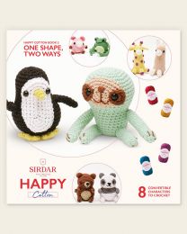Sirdar Happy Cotton Pattern Book 2 - One Shape Two Ways