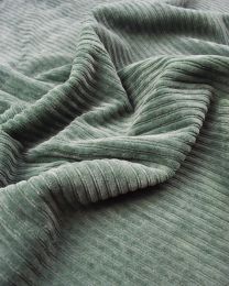 Stretch Cord Knit Fabric - Eucalyptus