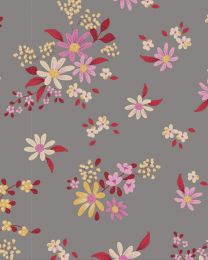 Tilda Patchwork Cotton Fabric - Chic Escape - Daisyfield Grey