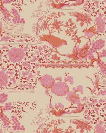 Tilda Patchwork Cotton Fabric - Chic Escape - Vase Collection Pink