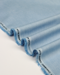 Tilda Patchwork Cotton Fabric - Chambray Basics - Blue