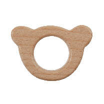 Wooden Craft Ring - Teddy