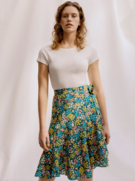 Liberty - Paper Sewing Pattern - Zina Wrap Skirt