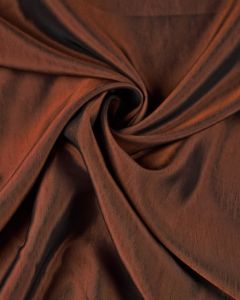 REMNANT Two-Tone Copper Satin Fabric - 60cm x 155cm