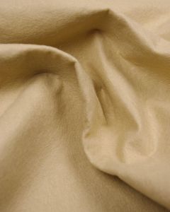 Wool & Viscose Felt Fabric - Light Stone
