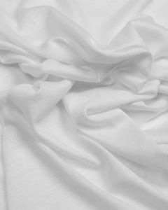 Viscose Jersey Fabric - White
