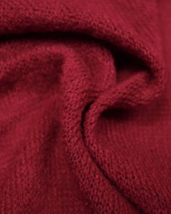 Wool Blend Jersey Knit Fabric - Foxglove