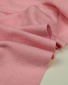 Boiled Wool Blend Jersey Fabric - Sugar Pink