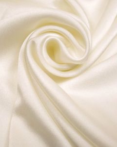 Luxury Crepe Back Satin Fabric - Ivory