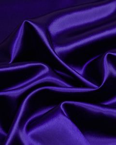 Stretch Crepe Backed Satin Fabric - Violet