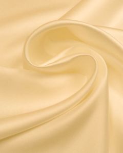 Polyester Duchesse Satin Fabric - Cream