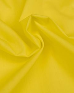 Cotton Poplin Fabric - Bright Yellow