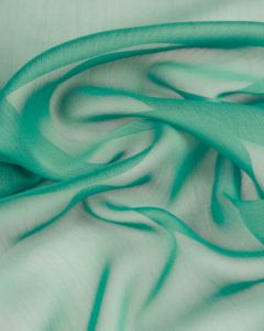 Polyester Chiffon Fabric - Jade Green