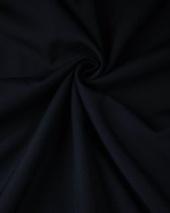 Wool Blend Suiting Fabric - Navy