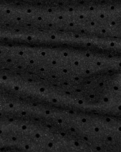 Wool Blend Suiting Fabric - Polka Dot Charcoal