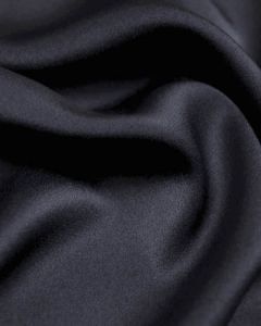 Luxury Satin Fabric - Navy Blue
