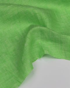 Yarn Dyed Linen Fabric - Key Lime