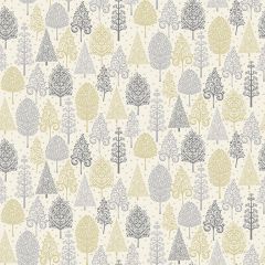 Christmas Patchwork Fabric - Scandi Christmas - Trees Ivory