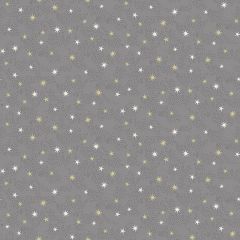 Christmas Patchwork Fabric - Scandi Christmas - Stars Silver