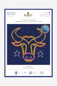 DMC Cross Stitch Kit - Zodiac - Taurus